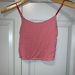 PacSun striped crop top